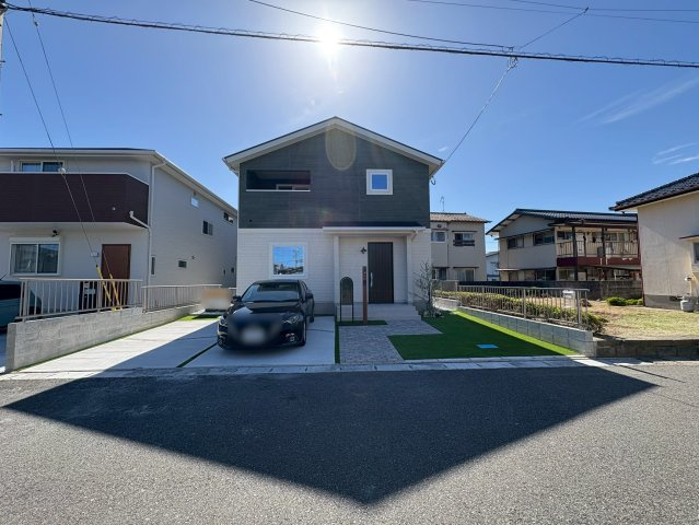 ONEHOUSE 行橋市行事2丁目15号地　新築一戸建ての外観|駐車場は並列3~4台♪
【行橋市　新築一戸建て】
