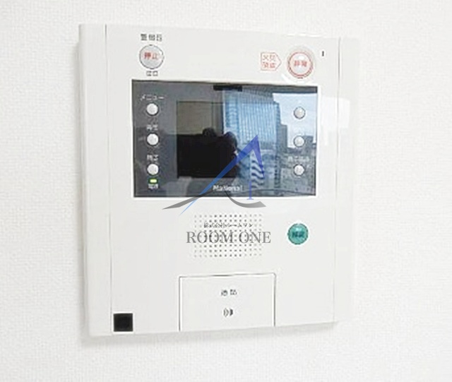 コンフォリア神田神保町のセキュリティ|モニター付きインターホンです。