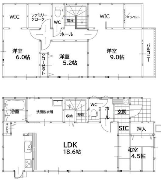 【間取り】の画像