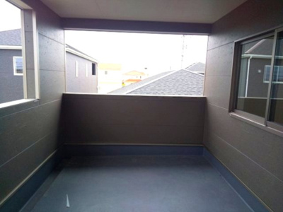 【バルコニー】 | クレイドルガーデン西岐波 | ルーフバルコニー