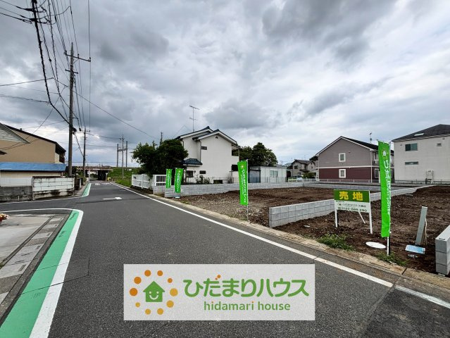 久喜市伊坂南１丁目　売地　04の前面道路含む現地写真|26/7/3　撮影