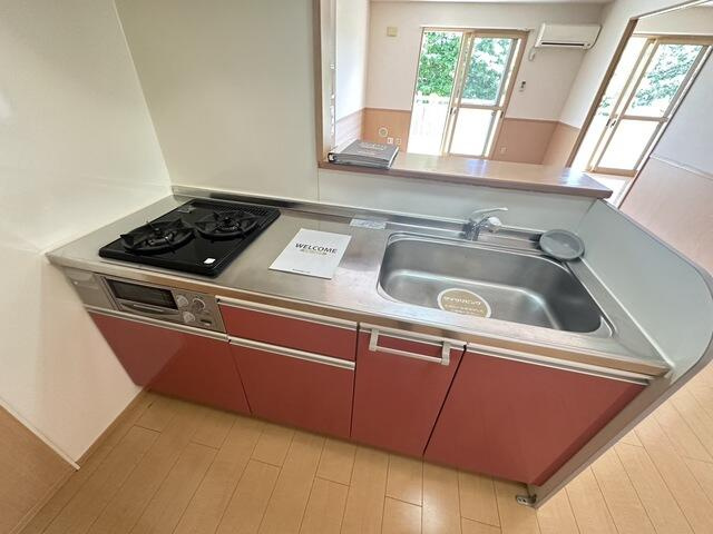 多摩市落合４丁目のアパートのキッチン