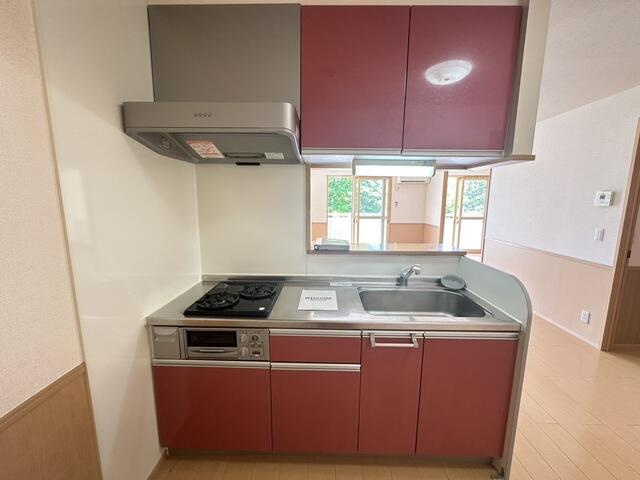 多摩市落合４丁目のアパートのキッチン