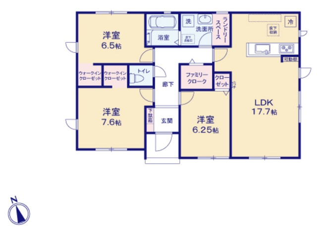 【間取り】 | 市原市大厩２４－１期