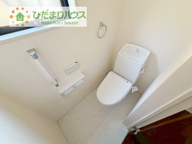 【トイレ】 | 第2つくば市城山　新築戸建 | トイレは1F、2F共に完備！取り合いになることがありませんね(^^)/