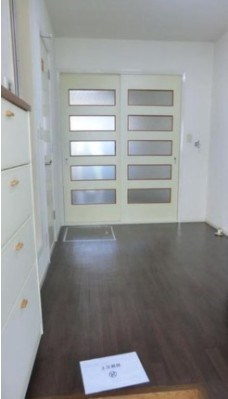 杉並区成田東４丁目のアパートの玄関