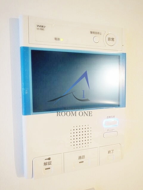 アルテシモグレアスのセキュリティ|モニター付きインターホンです。