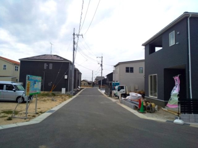 【前面道路含む現地写真】 | クレイドルガーデン西岐波