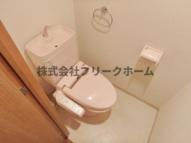 小金井市東町４丁目の賃貸マンションのトイレ