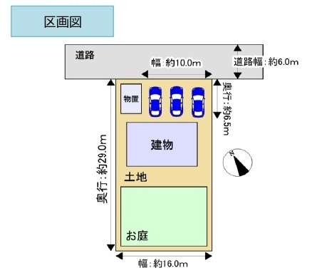中古戸建　熊谷市三本1478-2（リフォーム住宅）の区画図
