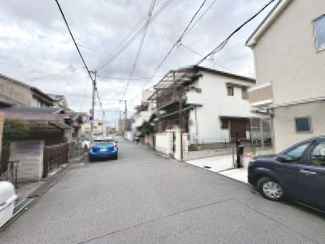 【前面道路含む現地写真】 | 旭ヶ丘北町２丁　中古戸建 | 堺市立共愛こども園まで徒歩７分！小さなお子様のいるご家庭も安心ですね！