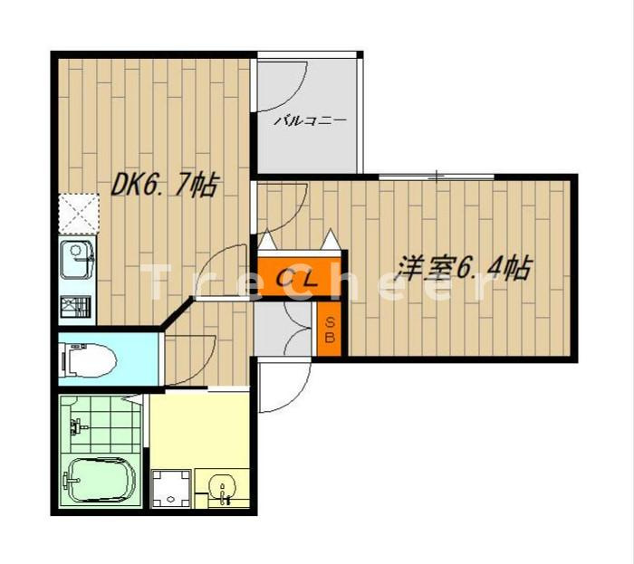 シャンステラ池袋の間取り