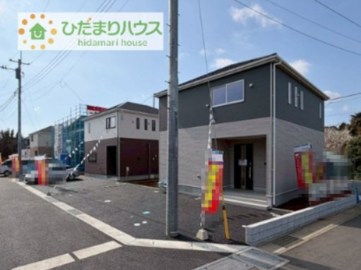 【外観】 | 土浦市並木第15　新築戸建　5号棟 | たっぷりの陽光と心地よい風が舞い込む住まい♪