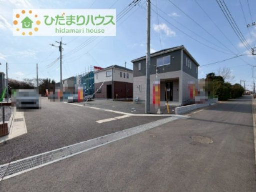 【前面道路含む現地写真】 | 土浦市並木第15　新築戸建　5号棟