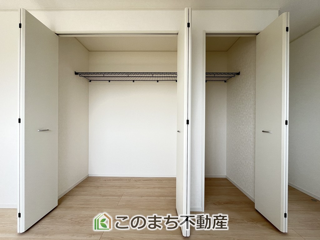 CRADLEGARDEN小山市横倉第4の収納|各居室に収納付で住みやすさにこだわっています♪
