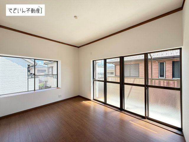 【洋室】 | 加須市久下　中古住宅   | 現地(2026年8月撮影)
2階南東6帖洋室