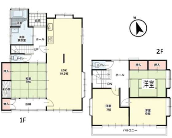 【間取り】 | 加須市久下　中古住宅  