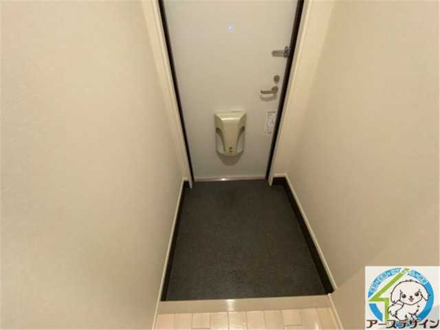 ウィステリアの玄関|パース写真