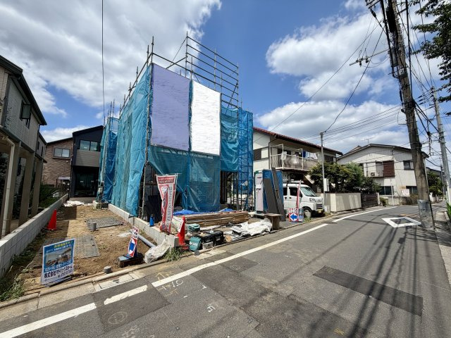 練馬区南田中2丁目　長期優良住宅　土地32坪～34坪　限定3棟の外観