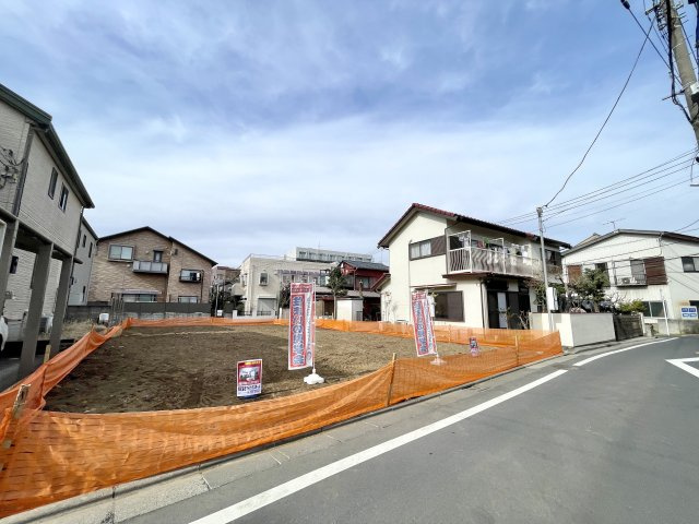 練馬区南田中2丁目　長期優良住宅　土地32坪～34坪　限定3棟の前面道路含む現地写真|2026年2月撮影