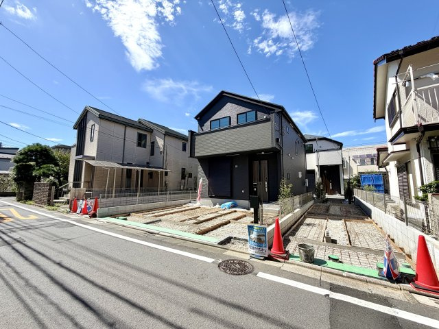 練馬区南田中2丁目　長期優良住宅　土地32坪～34坪　限定3棟の外観パース