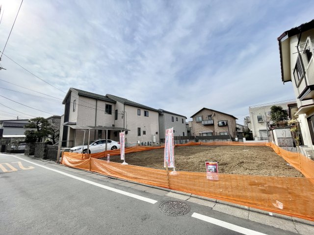 練馬区南田中2丁目　長期優良住宅　土地32坪～34坪　限定3棟の前面道路含む現地写真|2026年2月撮影
