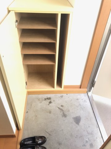 ベルシオン白山の玄関