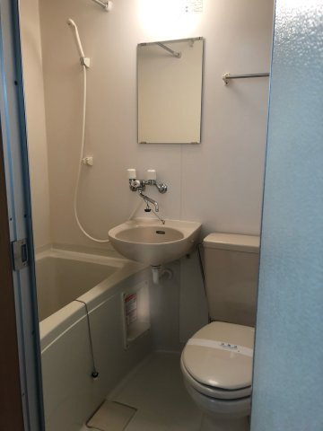 ベルシオン白山の浴室