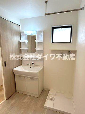 エクセル男川の洗面所