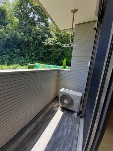 プランドール東佐野Ⅱのバルコニー