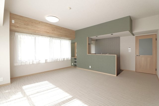 須磨パークヒルズC棟の居間・リビング