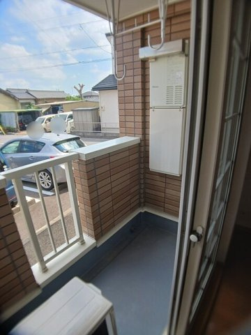 エスポワール梅ノ木　南館のバルコニー