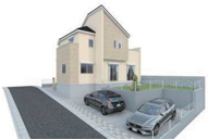 広々とした庭スペース／土地面積約54坪強／旭区東希望が丘の画像