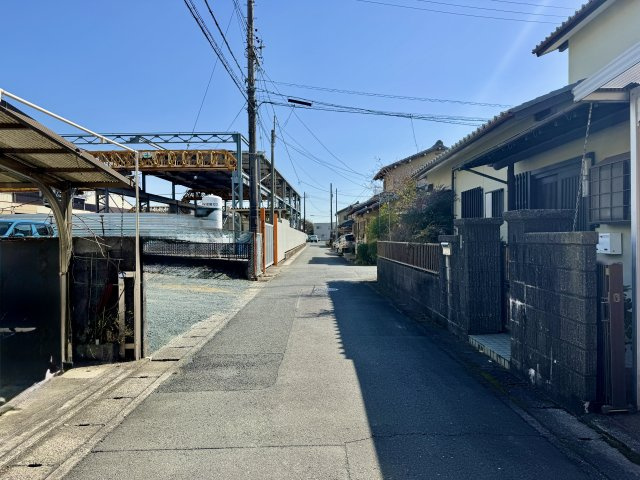 中央区和合町　第1の前面道路含む現地写真|前面道路を東側を向いて撮影しました。