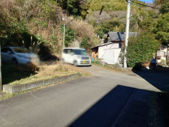 売土地　静岡市葵区大岩３丁目の外観|前面道路は4ｍです！