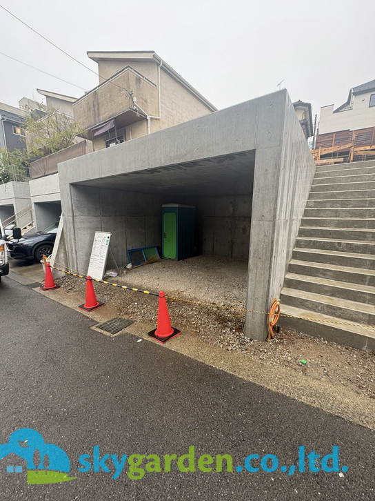 藤沢市渡内４丁目の新築一戸建の外観|外はこのようになっています