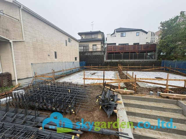 藤沢市渡内４丁目の新築一戸建の外観|落ち着いた雰囲気の外観です