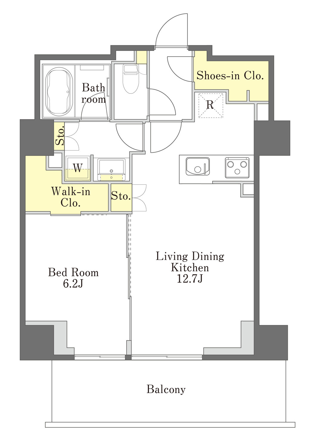 プライムメゾン江古田の杜ウェストの間取り