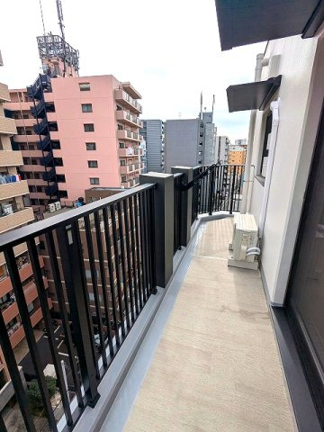 RETERRACE三ノ輪ウエストの展望|8F、ワイドバルコニー、洗濯物干せます