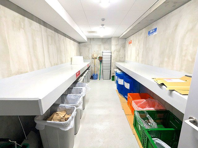 RETERRACE三ノ輪ウエストの設備|24時間利用可能なゴミ置場です