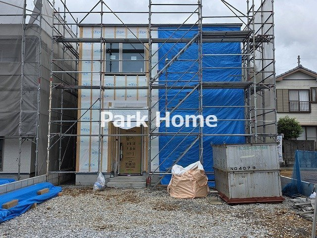 高知市鴨部 ⑨ 新築戸建ての外観|⑨　2026.5月：建築中