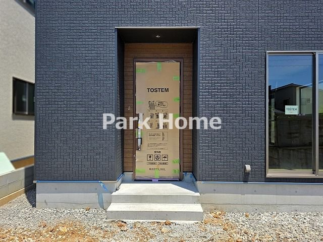 高知市鴨部 ⑨ 新築戸建ての玄関|⑨　2026.6月：建築中
