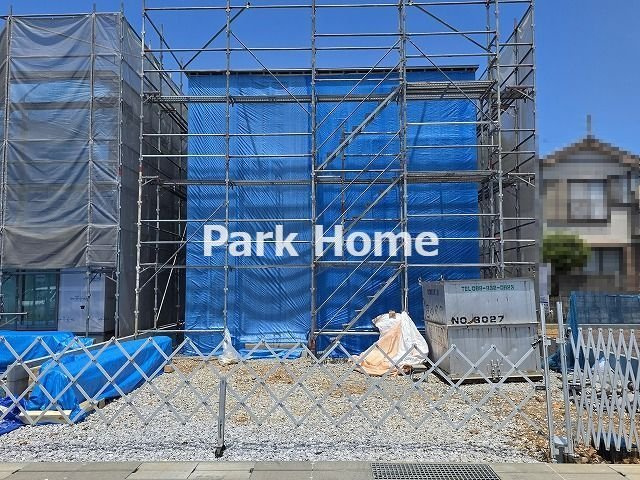 高知市鴨部 ⑨ 新築戸建ての外観|⑨　2026.5月：建築中