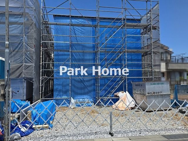 高知市鴨部 ⑨ 新築戸建ての前面道路含む現地写真