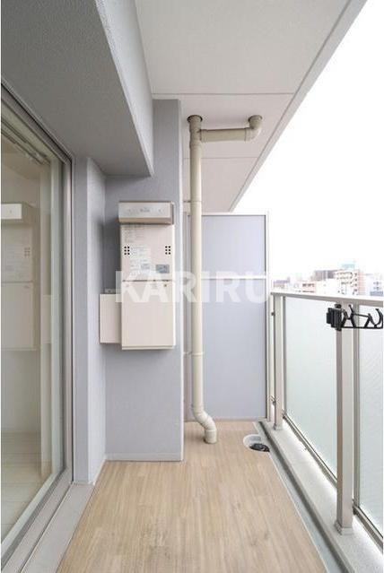 エスリード大阪城南グランデュクスのバルコニー