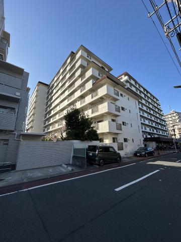 蒲田フラワーマンションＢ棟の外観|外観は落ち着いています