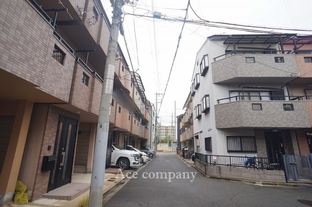 【前面道路含む現地写真】 | 東大阪市稲葉1丁目 | 【前面道路：幅員約4.7ｍ☆】