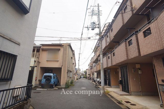 【前面道路含む現地写真】 | 東大阪市稲葉1丁目 | 【前面道路：幅員約4.7ｍ☆】