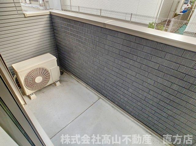 レジデンス木屋瀬Ａのバルコニー