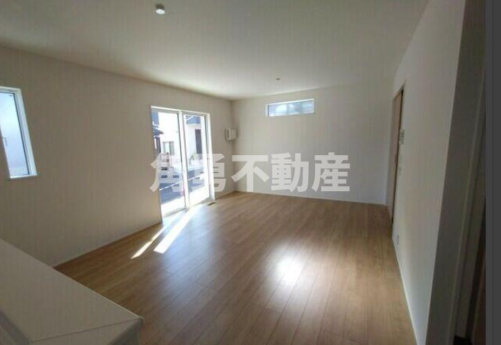 伊勢原市高森台3丁目第1期　新築一戸建て　2号棟の内観：施工例|《施工例》リビング